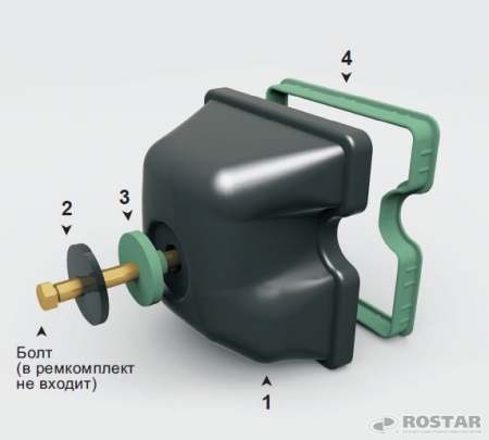 406.1003000-10 Ремкомплект крышки головки цилиндра НПО Ростар